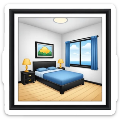 room background sticker