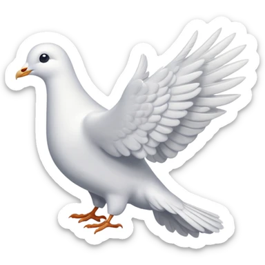 Dove sticker