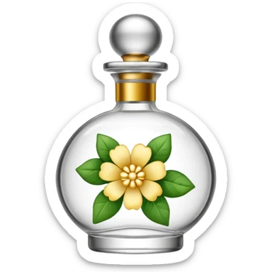 Perfume Bottle sticker