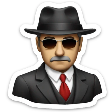 italian mafia underboss sticker