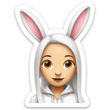 Bunny girl  sticker