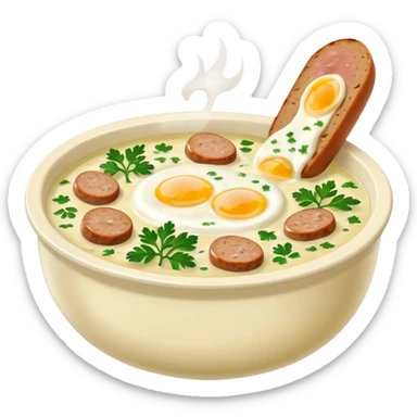 polish zurek soup sticker