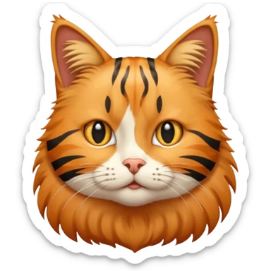 This is a cat meme in which the cat says uyapapa hmm uyapapa make a emogi of that cat for me na make a  sticker