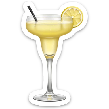French 75 cocktail sticker