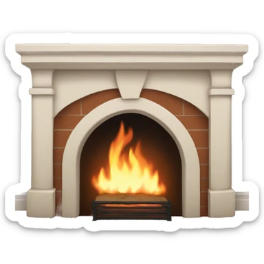 fireplace mantle sticker