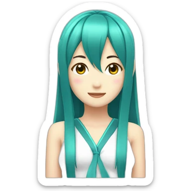 Miku nakano sticker