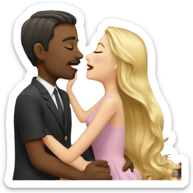 beautiful farewell with a kiss sticker