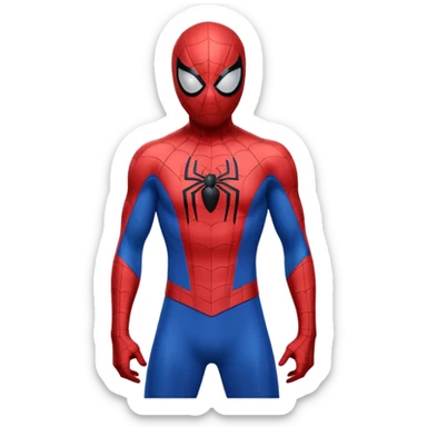 HOMEN ARANHA DE DUAS CORES sticker