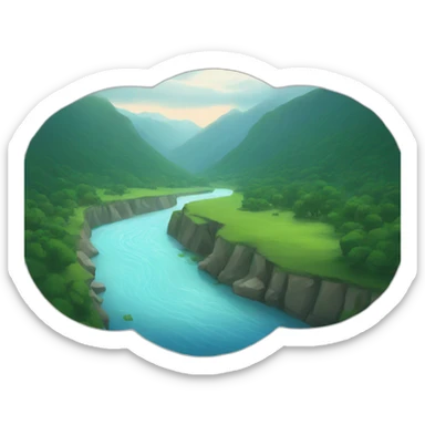 river sticker