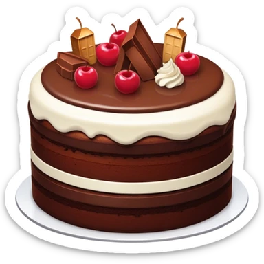 Cake sticker