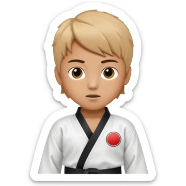 Taekwondo Kid  sticker