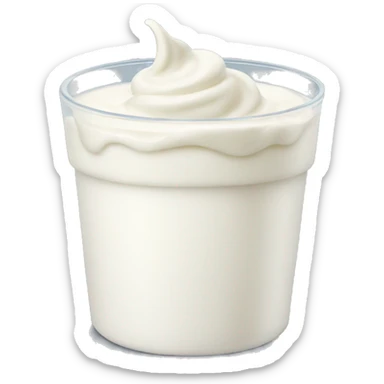 yogurt  sticker