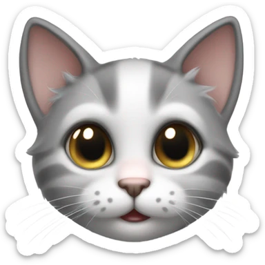 create a baby cat emoji sticker