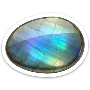 Gray Labradorite – (Ca,Na)(Al,Si)4O8
 sticker