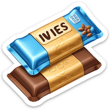 protein bars sticker