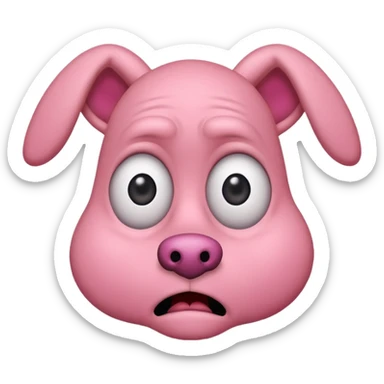 courage the cowardly dog sticker