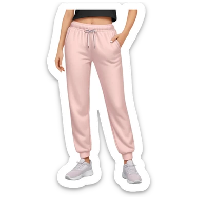 comfy feminine sweatpants sticker