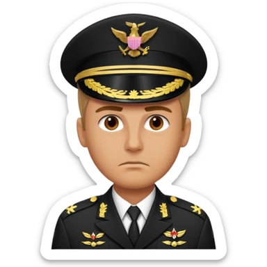 army Captain sticker