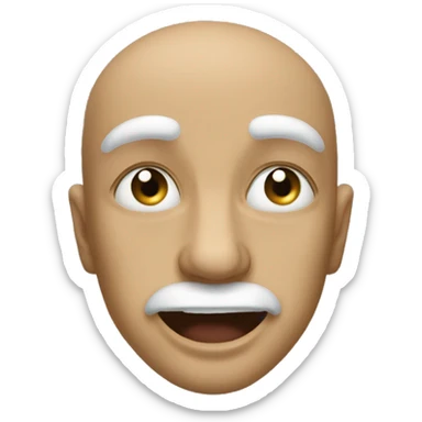 Faccina innamorata con acquolina in bocca sticker