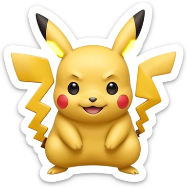 Pikachu sticker