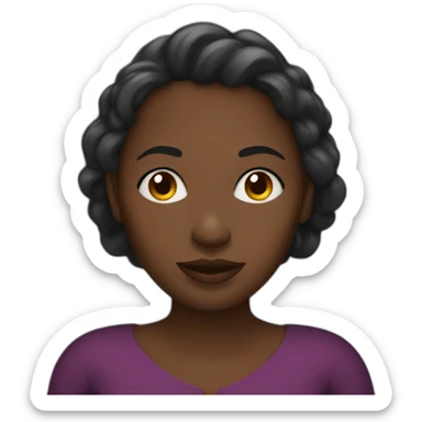 Femme sénégalaise sticker