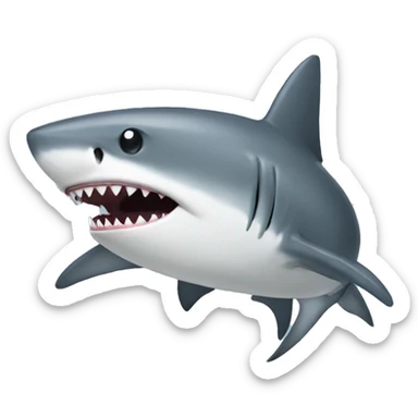 shark wuth ha sticker