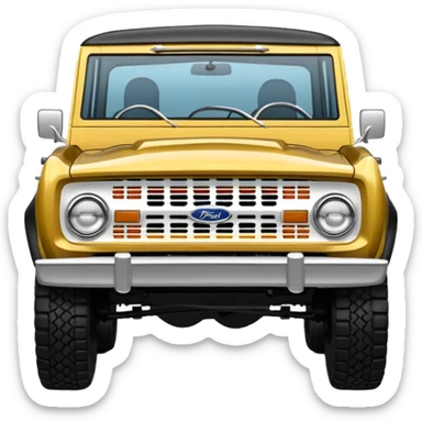 1967 Ford Bronco sticker