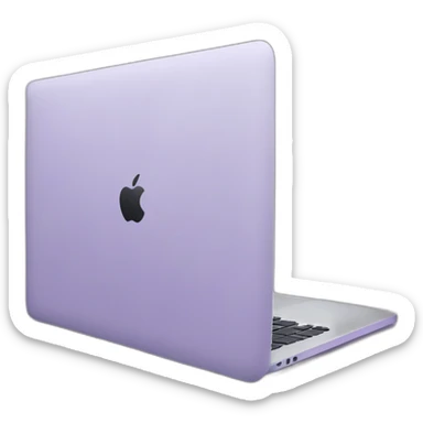 macbook pro 16 lavender colour sticker
