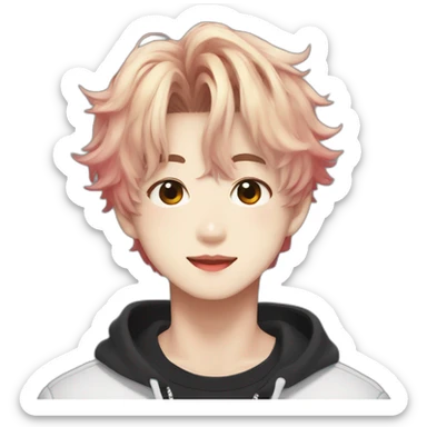 Stray Kids Bang Chan Red lights  sticker