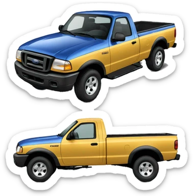 2003 Ford ranger dual side sticker