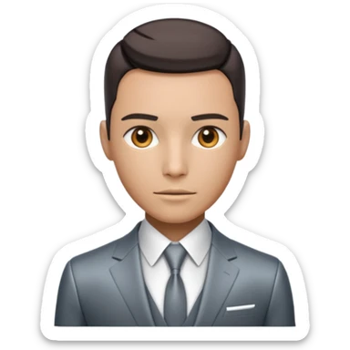 an assistant that combines jarvis from ironman and alfred from batman sticker