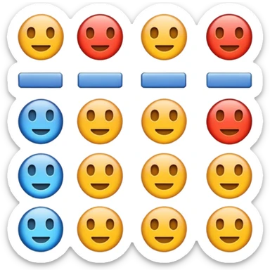 Text: Aligned sticker