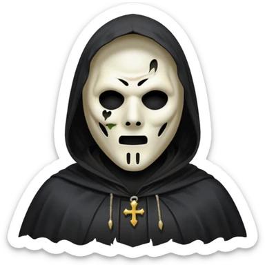 Ghostface from scream sticker