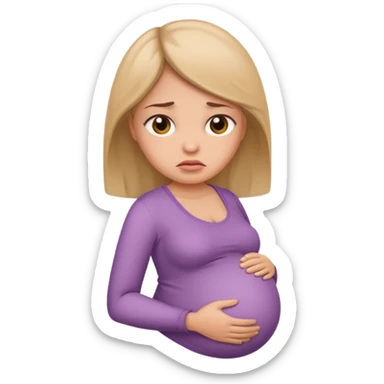 Wife is pregnant and not happy  sticker
