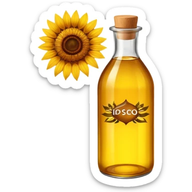 sunflower oil
 sticker