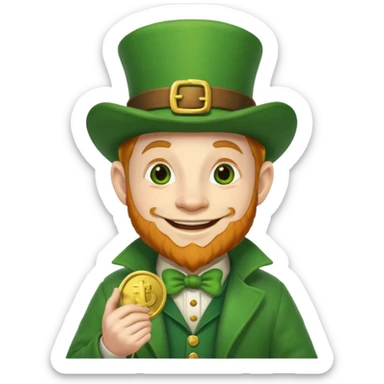 Leprechaun sticker