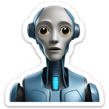 Et blue galactical tech sticker