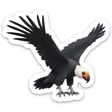 andean condor sticker