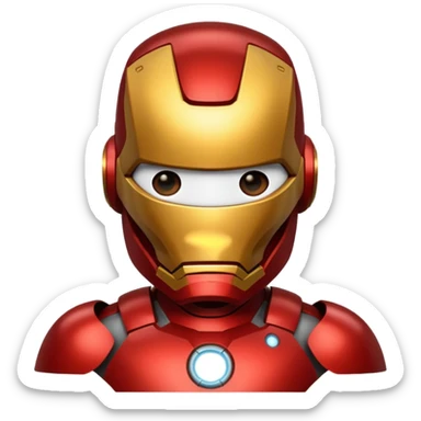 Ironman emoji sticker