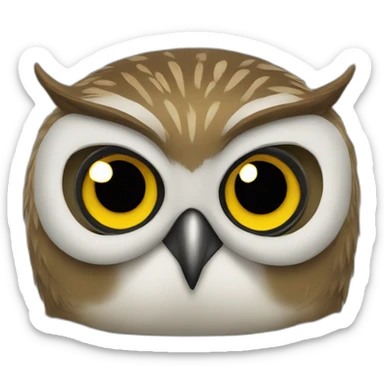 Owl special force sticker