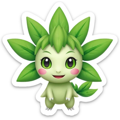  Celebi-Shaymin sticker