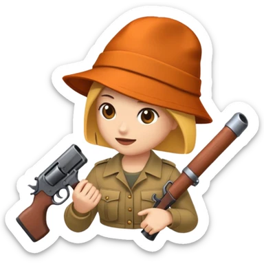 Quiero emojis para un canal de Twitch, transmite valorant y rust, y se llama LaPalomaSuprema sticker