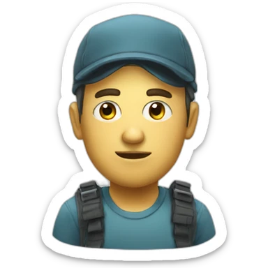 Je te surveille sticker