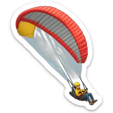 parapente sticker