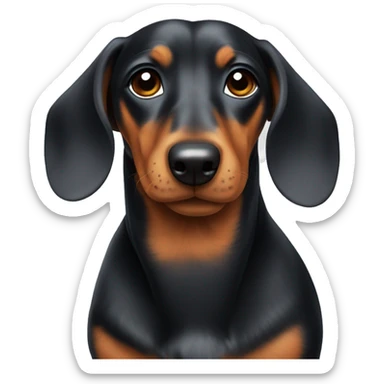 Daschund sticker
