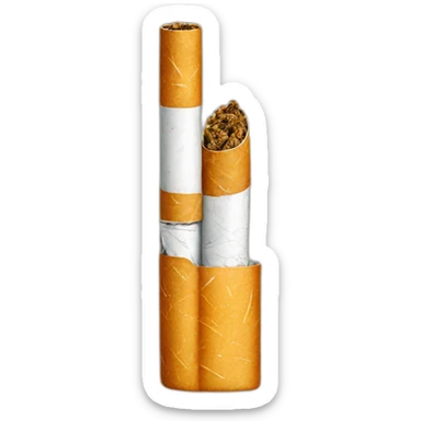 cigarette vogue sticker