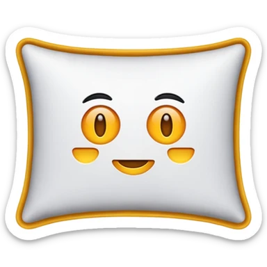 luxury pillow sticker