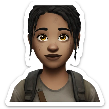 the last of us abby sticker