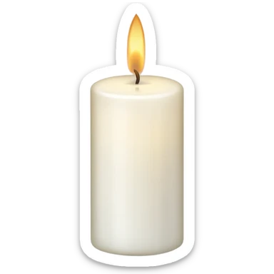 Candle sticker