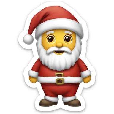 santa sticker